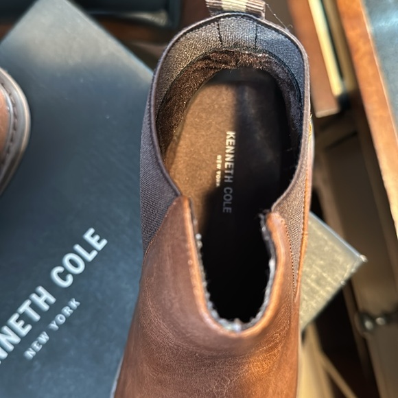 Leather brown boots for young boy - Picture 3 of 4